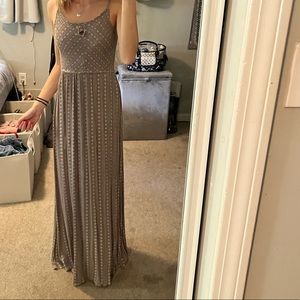 Long sundress size xs with adjustable straps